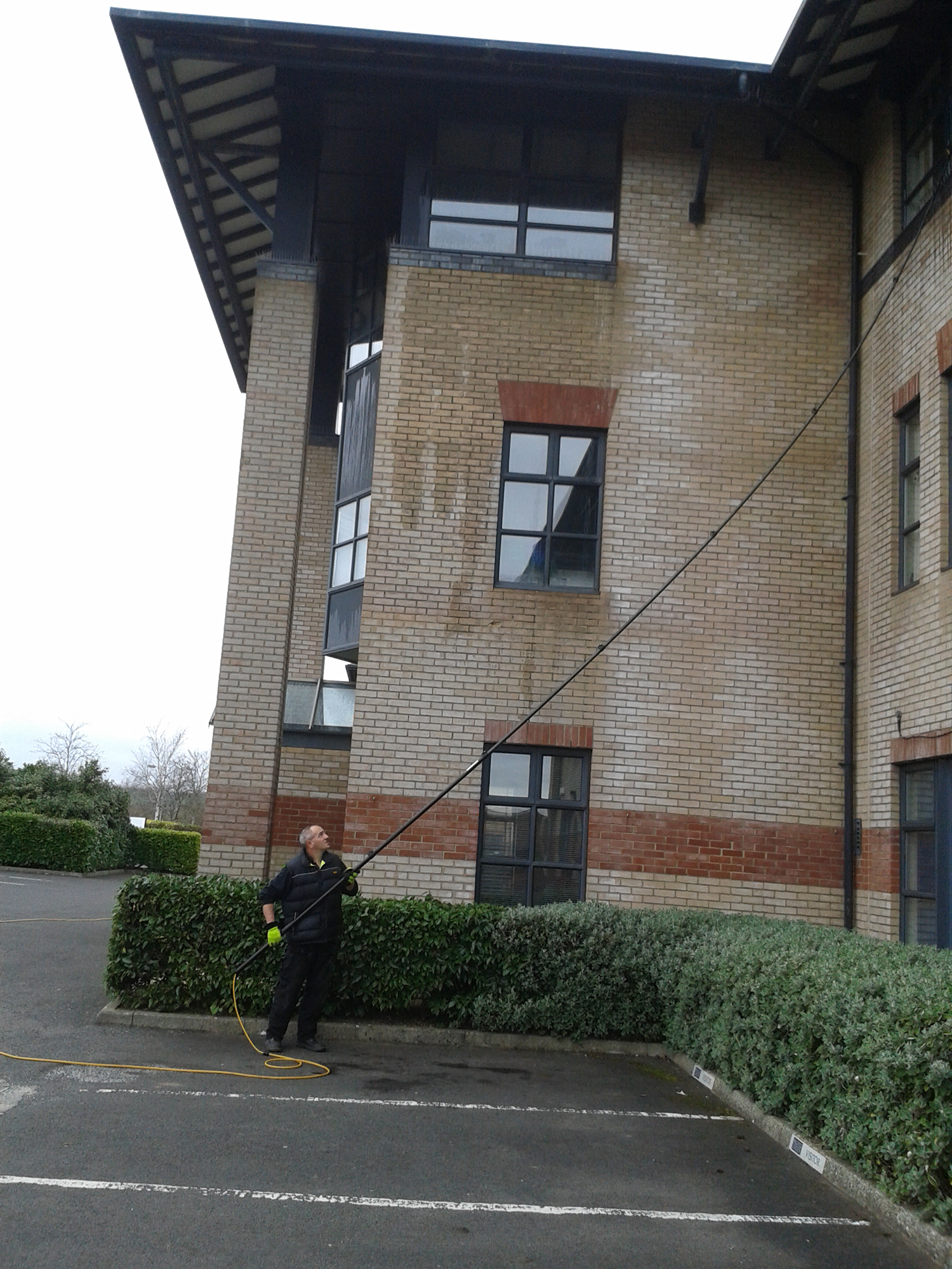 Pole Fed Window Cleaning - ABC Cleaning Services